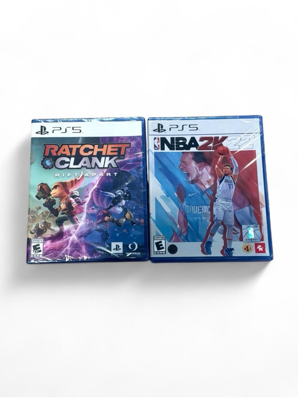 Sony PS5 Game bundle: Ratchet Clank Rift apart and NBA2K22